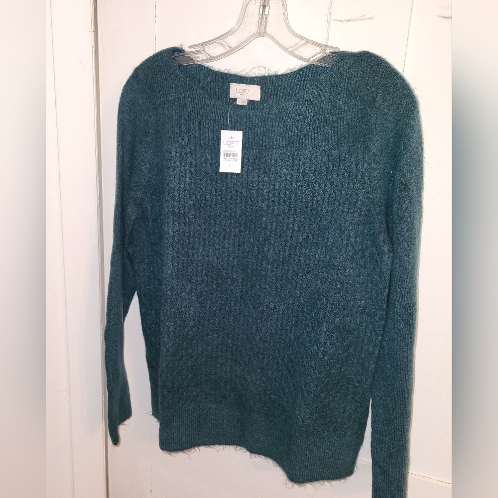 LOFT Outlet Green Sweater